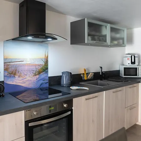 Vakantiehuis Nouvel - Maison 2 I Acces Direct I Terrasse Privee & Parking I 6 Max I L'ecrin De La Grande Bleue - Classe 3 Etoiles