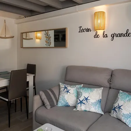 Vakantiehuis Nouvel - Maison 2 I Acces Direct I Terrasse Privee & Parking I 6 Max I L'ecrin De La Grande Bleue - Classe 3 Etoiles *